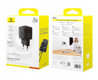 Baseus Ładowarka sieciowa Palm 20W USB-C - czarna - 1502172 - zdjęcie 3